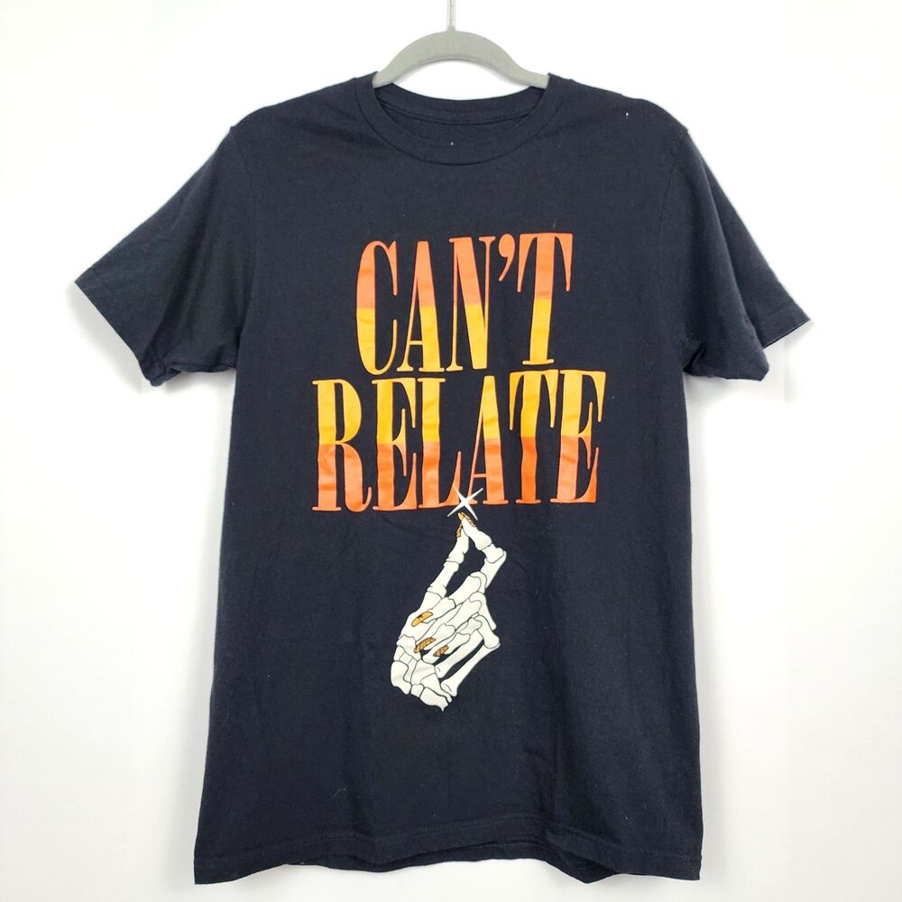 Jeffree Star Cosmetics Can't Relate Skeleton Graphic Tee T-Shirt Unisex Size M